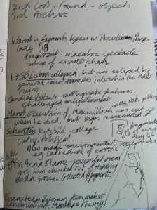 seminar notes