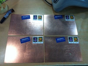 Cadi Froehlich Copper Postcard